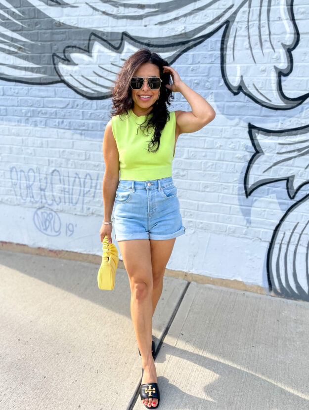 How to Style Denim Shorts